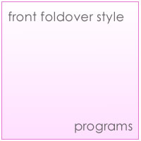 front foldover style